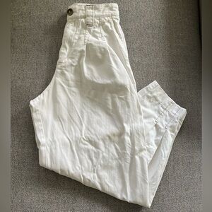 Free People high rise tapered mom jeans